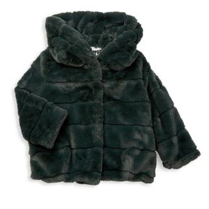 Green Apparis kids coat, size 10(Y).